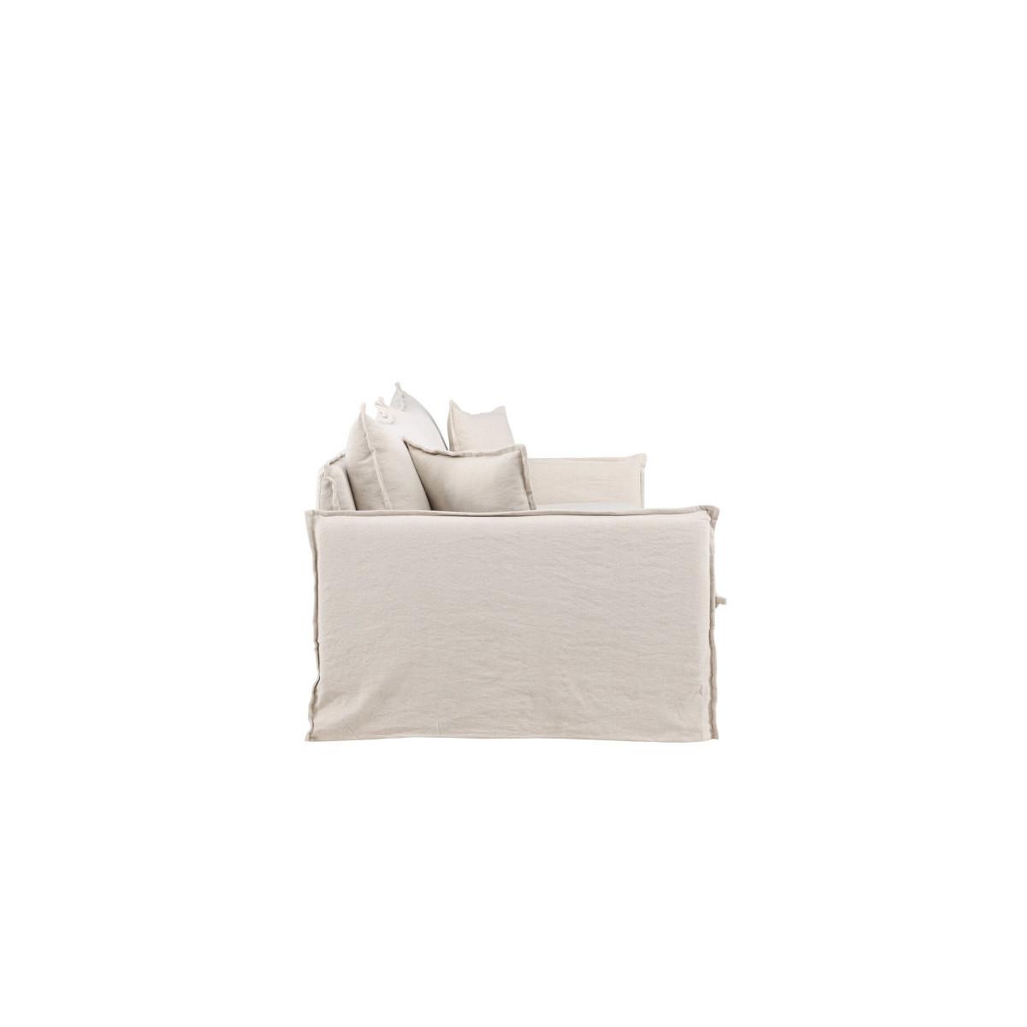 Voir la diapositive 4 : Paris Prix Canapé droit 4 places  nova  275cm beige