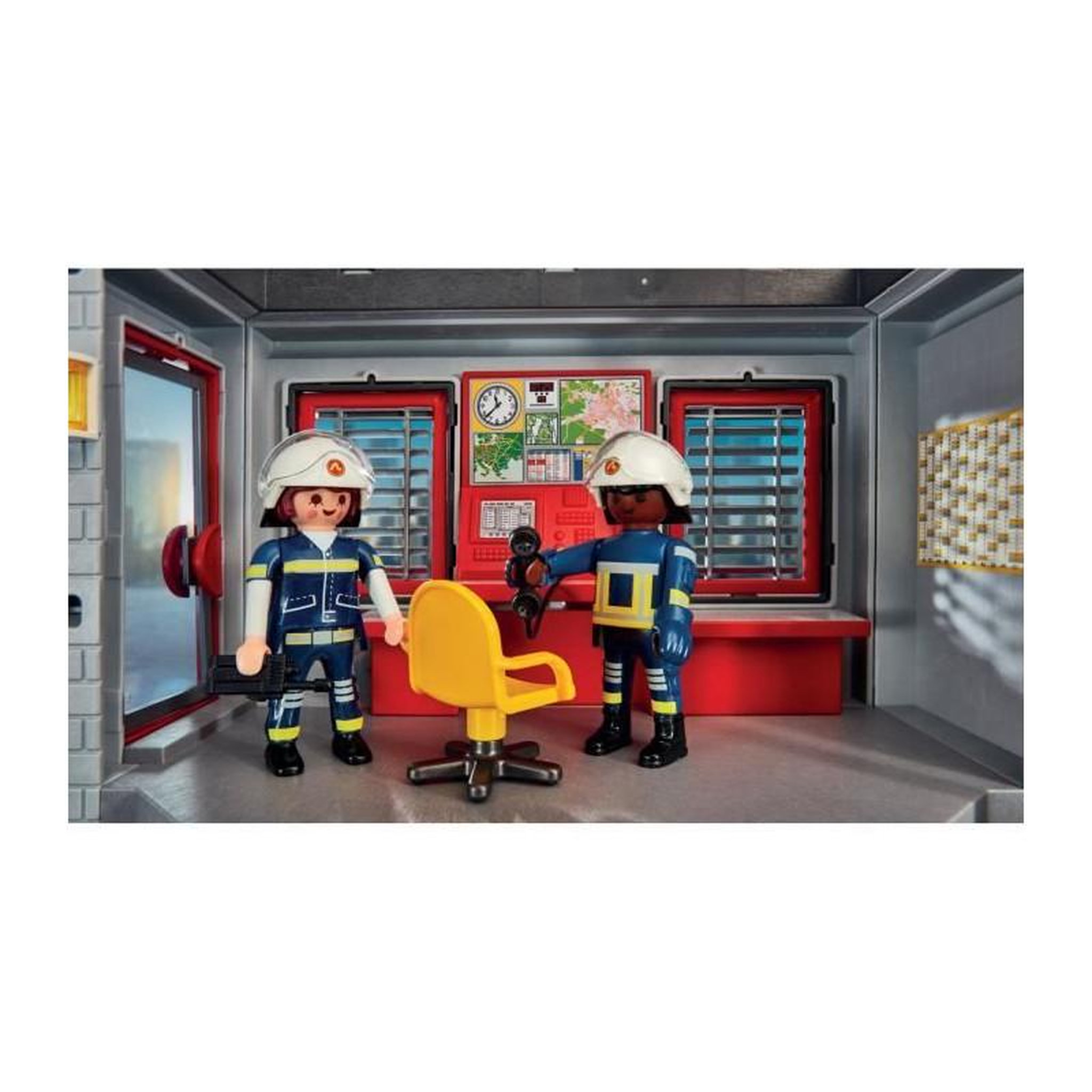 Voir la diapositive 6 : PLAYMOBIL PLAYMOBIL - 71603 - Megaset de pompiers