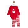 Voir la diapositive 1 : IN EXTENSO Body père noël + legging noël bébé