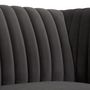 Voir la diapositive 6 : Rendez vous déco Fauteuil en velours vert foncé - Gatsby