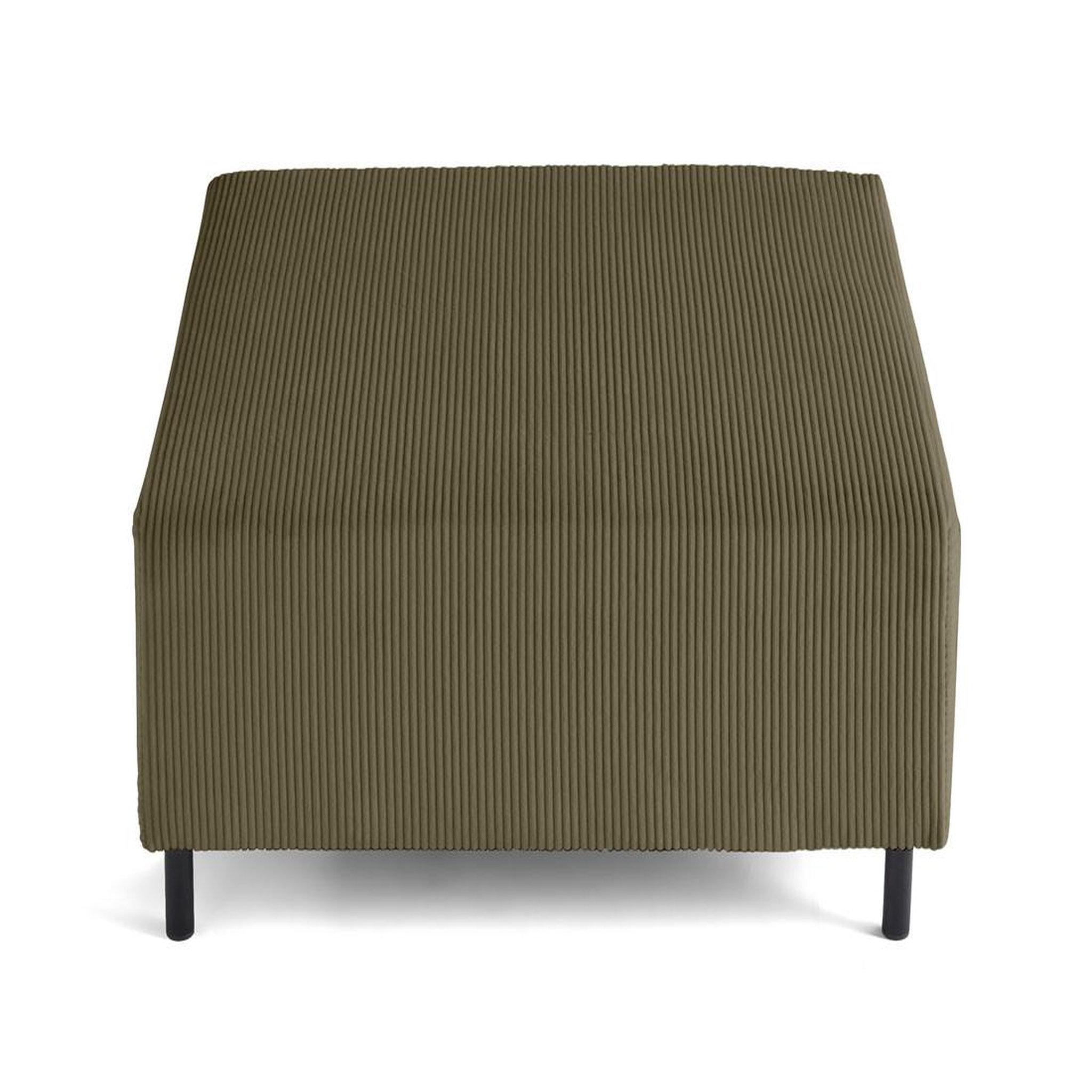 Voir la diapositive 4 : LISA DESIGN Edinburg - pouf modulable - en velours côtelé