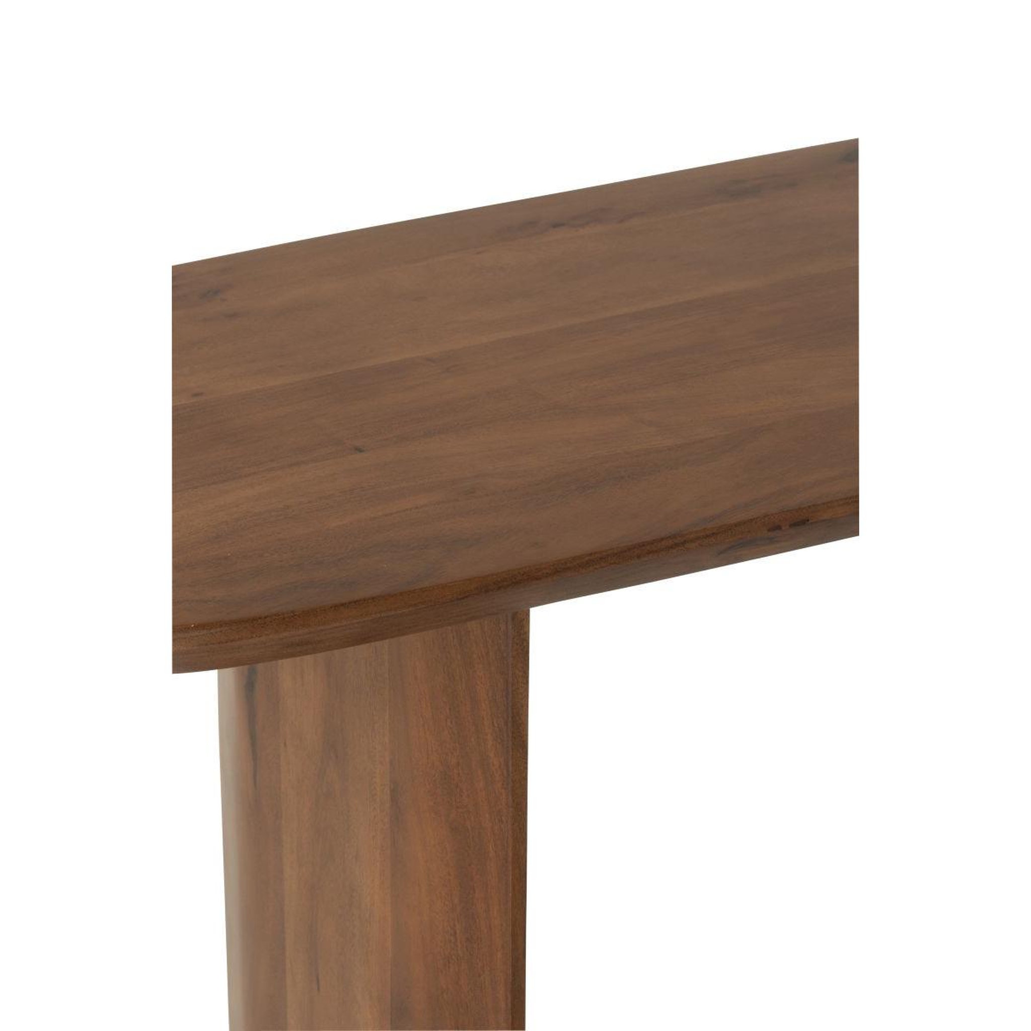 Voir la diapositive 4 : J-LINE Console en Bois  William  130cm Marron