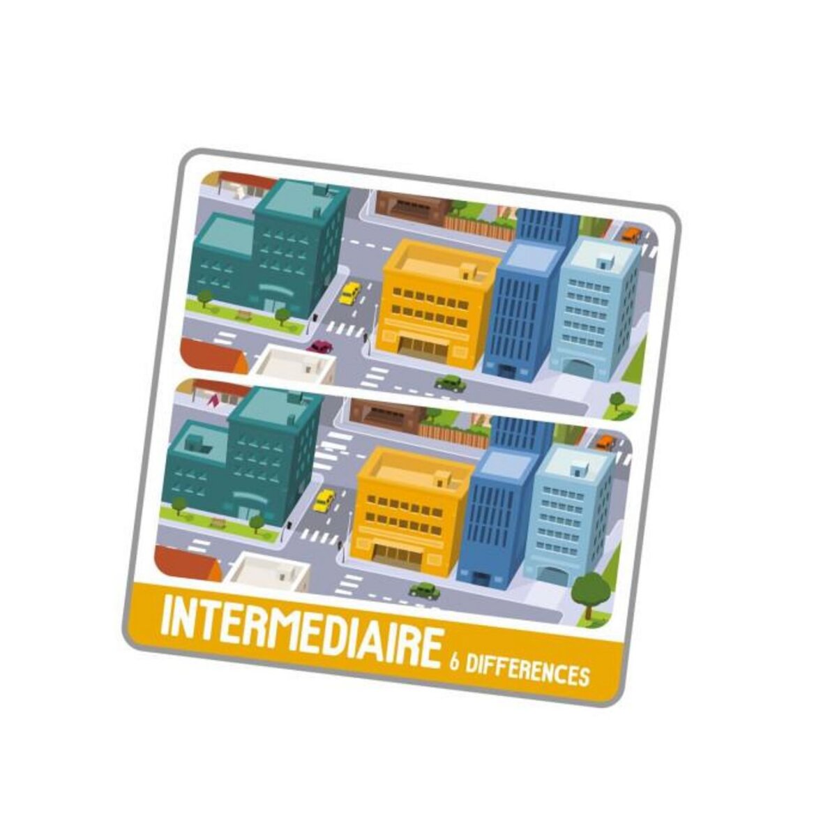 Paris Prix Jeu de Cartes  Différences  15cm Multicolore