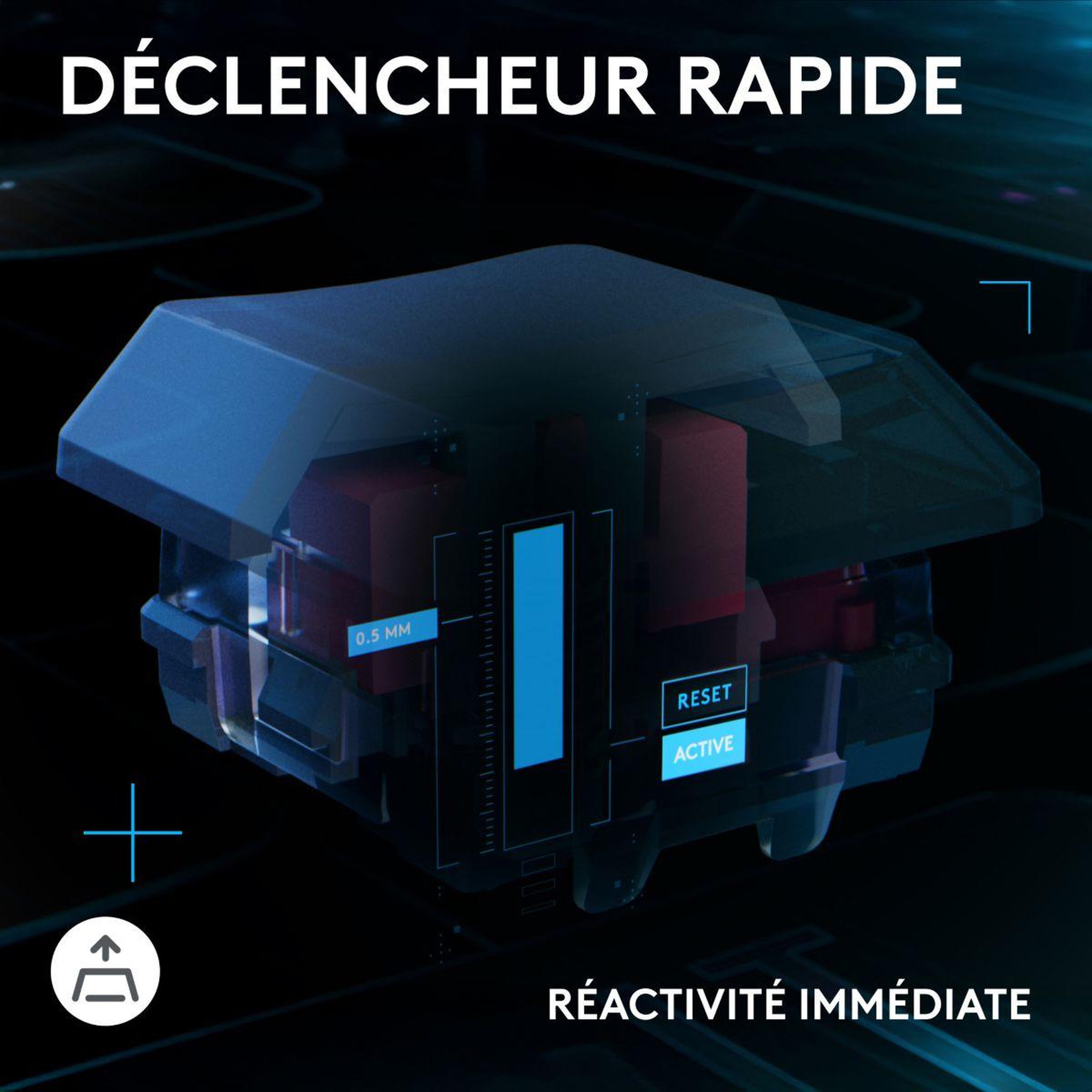 Voir la diapositive 5 : Logitech Clavier gamer g515 clavier rapid trigger