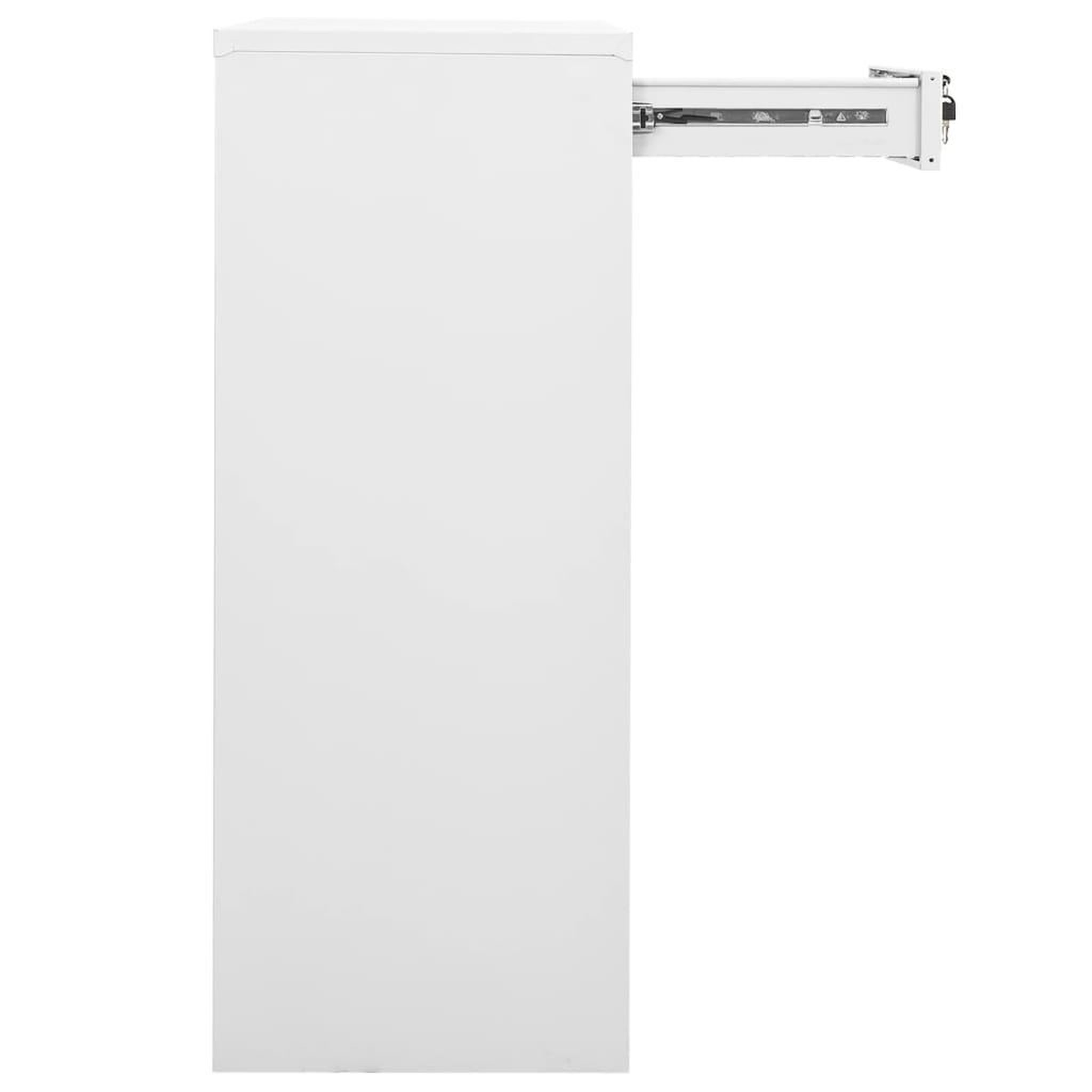 Voir la diapositive 4 : VIDAXL Armoire de bureau Blanc 90x40x102 cm Acier
