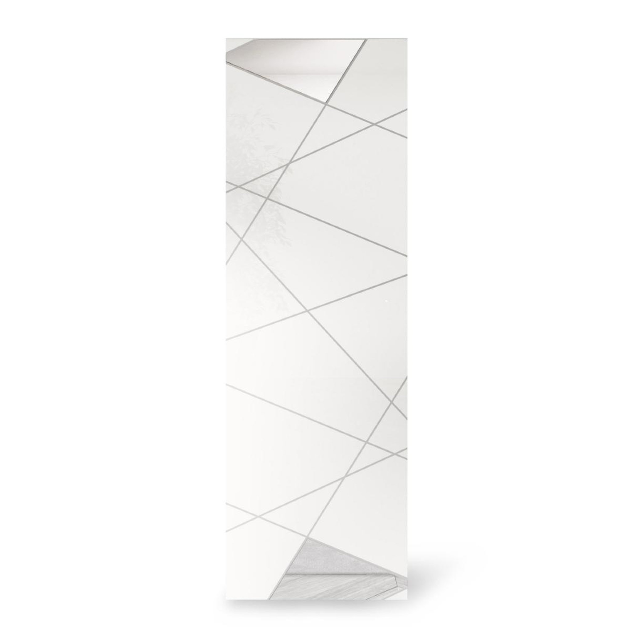 JLC KREATION Armoire moderne 1 porte laqué blanc ANTONIA