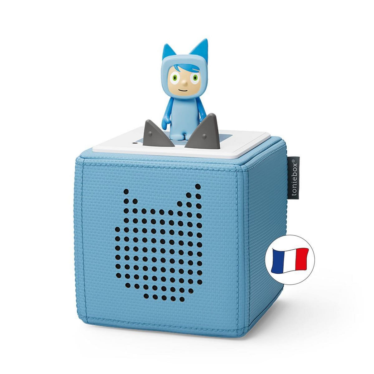 TONIES Mon Premier Coffret Toniebox Bleu + 1 Figurine Tonie Créatif