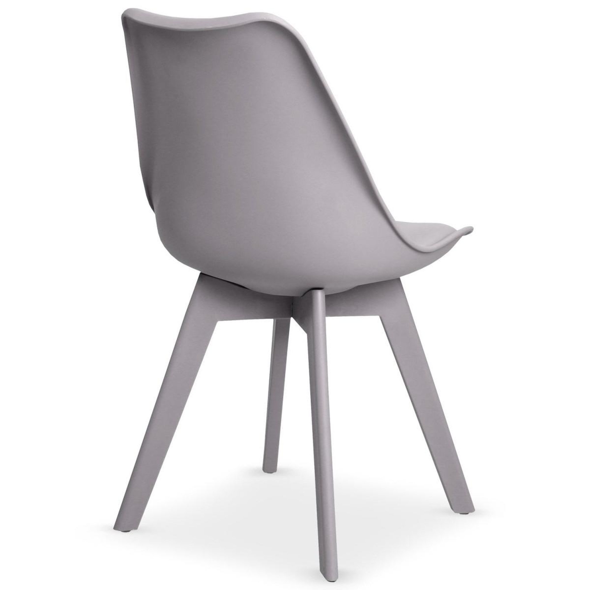 Voir la diapositive 4 : Paris Prix Lot de 2 Chaises Design  Maélia  82cm Gris