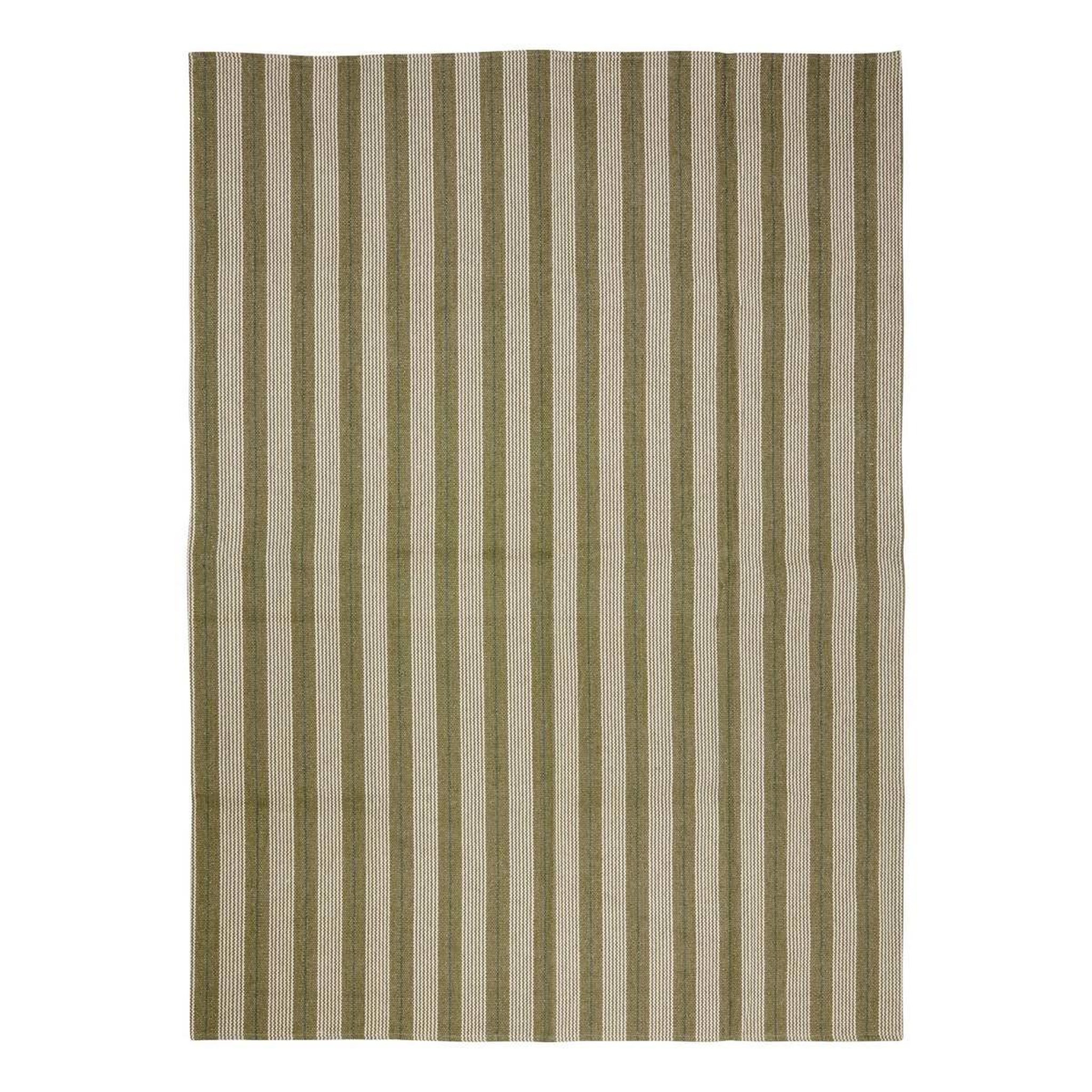 ATMOSPHERA Tapis à rayures  groove  120x170cm vert