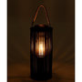 Voir la diapositive 3 : Paris Prix Lanterne Déco en Bambou  Tube  60cm Noir