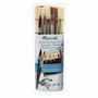 Voir la diapositive 2 : Rayher Pincelier de voyage en bambou 16 cm