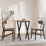 Voir la diapositive 3 : VIDAXL Pieds de table a manger cadre en X 40x40x73 cm acier