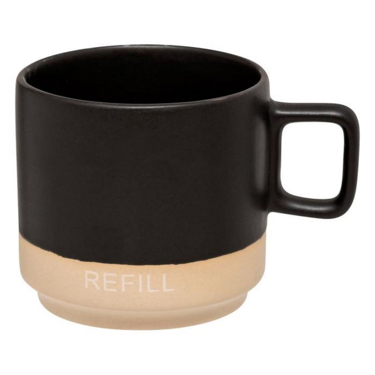 SECRET DE GOURMET Lot de 4 Mugs sur Rack  Luca  24cl Multicolore