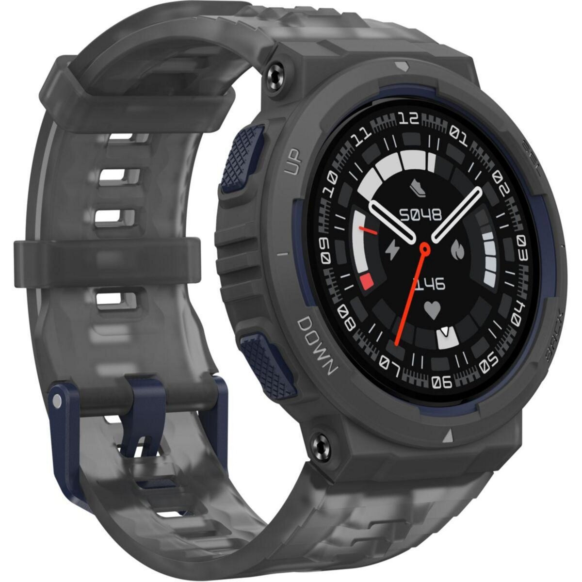 AMAZFIT Montre sport Active Edge Midnight Pulse