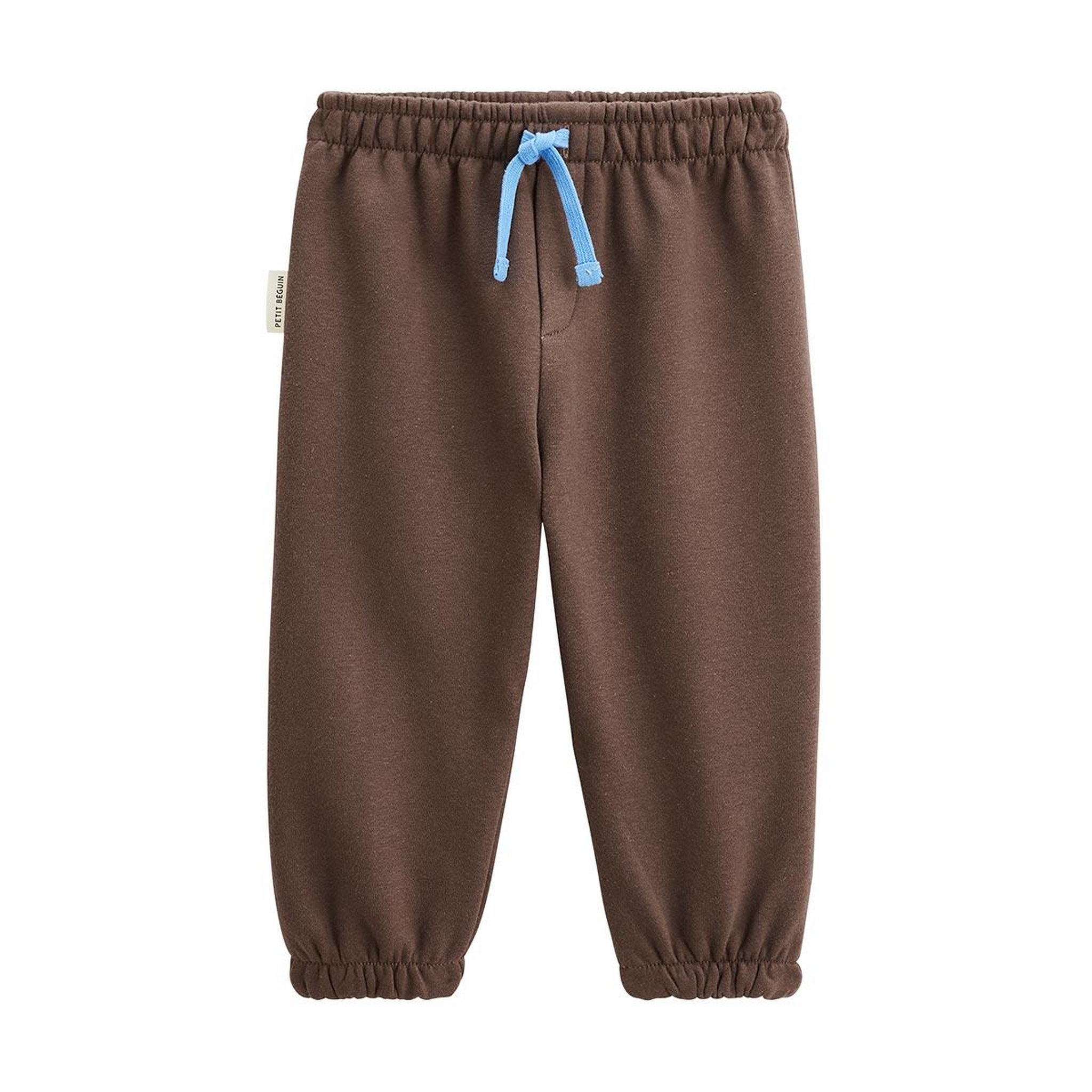 Voir la diapositive 5 : Petit Béguin Lot de 2 pantalons enfant en molleton Cracotte