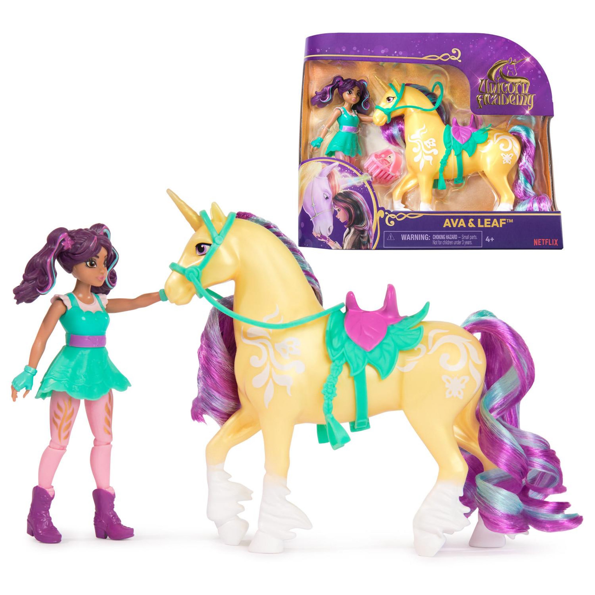 Voir la diapositive 2 : SPIN MASTER Unicorn Academy Ava & Leaf