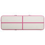 Voir la diapositive 4 : VIDAXL Tapis gonflable de gymnastique avec pompe 400x100x20cm PVC Rose