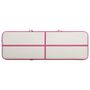 Voir la diapositive 4 : VIDAXL Tapis gonflable de gymnastique avec pompe 400x100x20cm PVC Rose