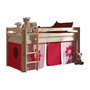 Voir la diapositive 1 : Paris Prix Lit Enfant  Pino Flower  90x200cm Naturel