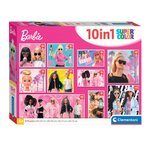 CLEMENTONI Clementoni Jigsaw Puzzle Super Color 10in1 Barbie 20282