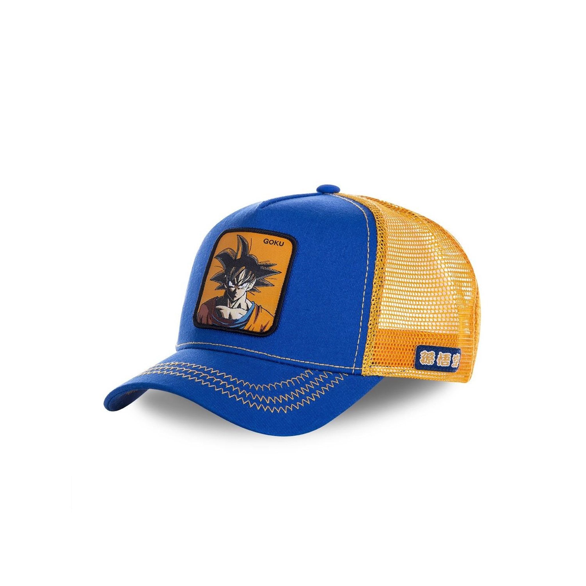 Voir la diapositive 1 : CAPSLAB Casquette Dragon Ball Z Goku Bleu et Orange
