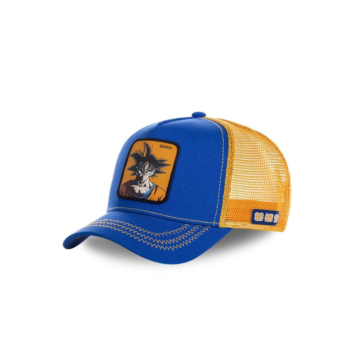 CAPSLAB Casquette Dragon Ball Z Goku Bleu et Orange