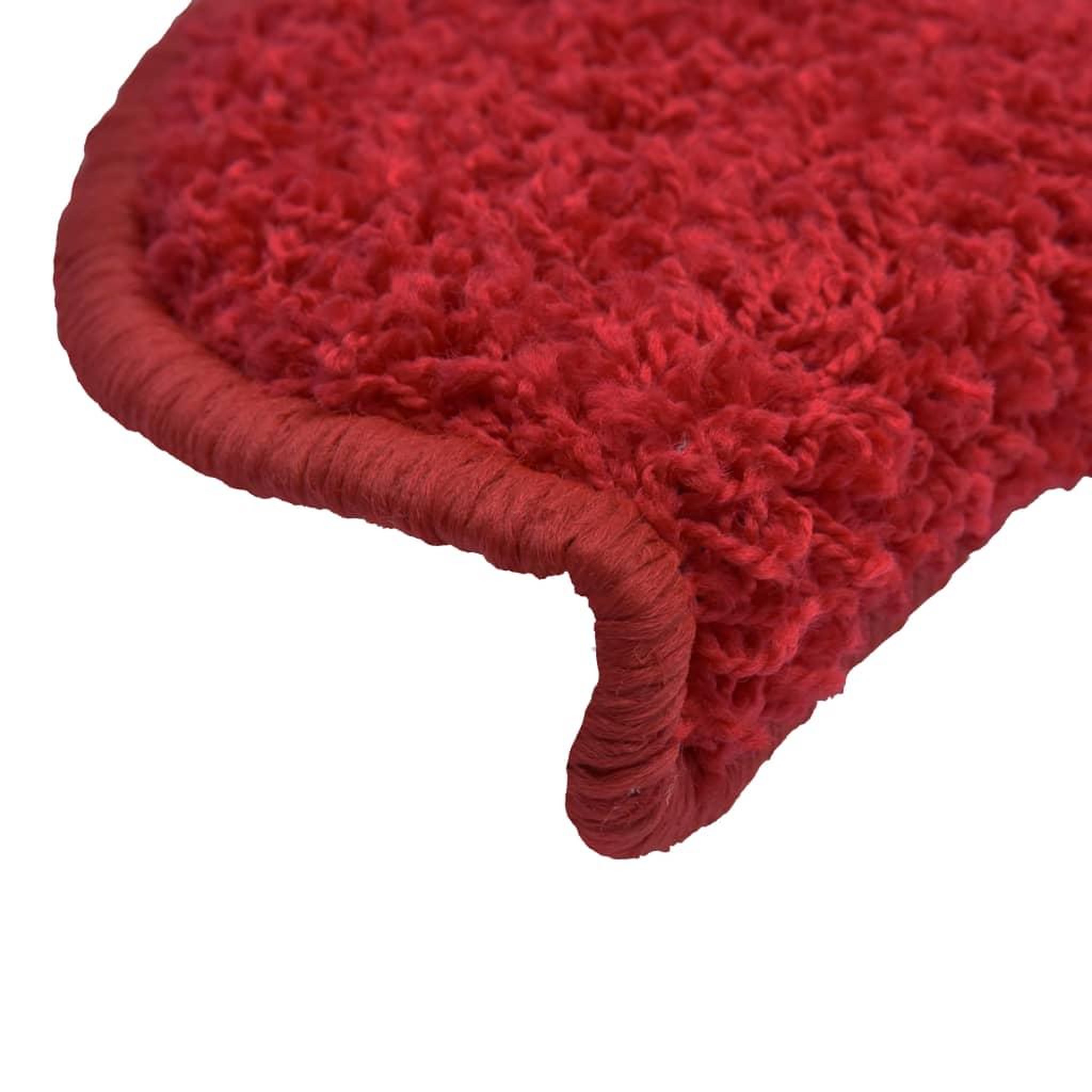 Voir la diapositive 4 : VIDAXL Tapis d'escalier 15 pcs rouge 65x21x4 cm