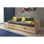 Voir la diapositive 4 : Lit banquette gigogne 90x190cm ANDREA