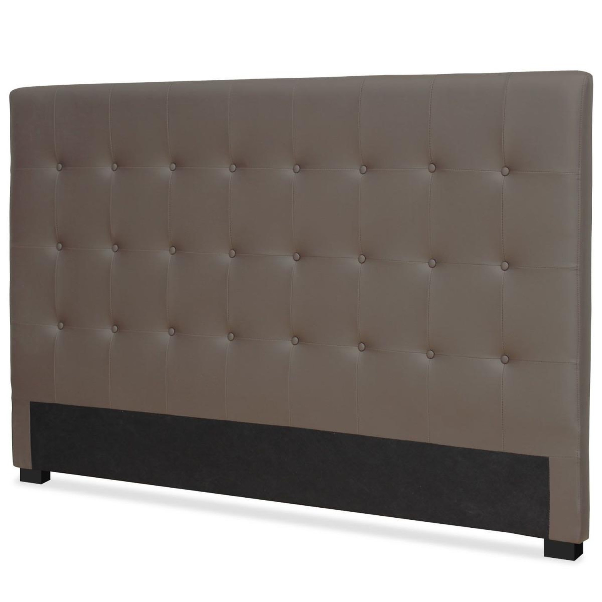 Voir la diapositive 2 : Paris Prix Tête de lit capitonnée  amor  180cm taupe