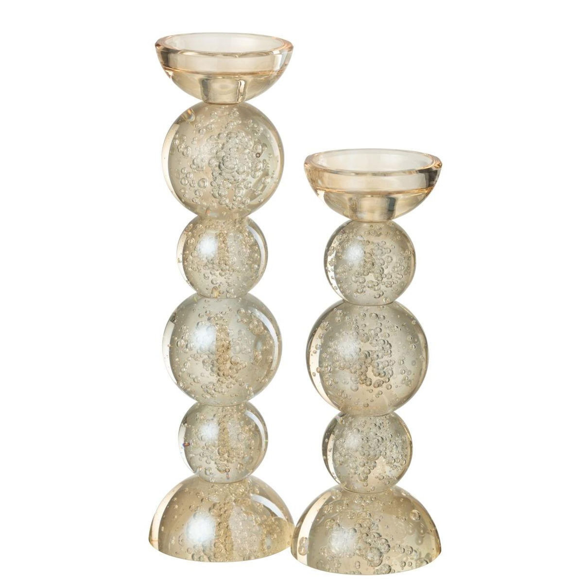 Paris Prix Chandelier Design en Verre  Davis  26cm Champagne