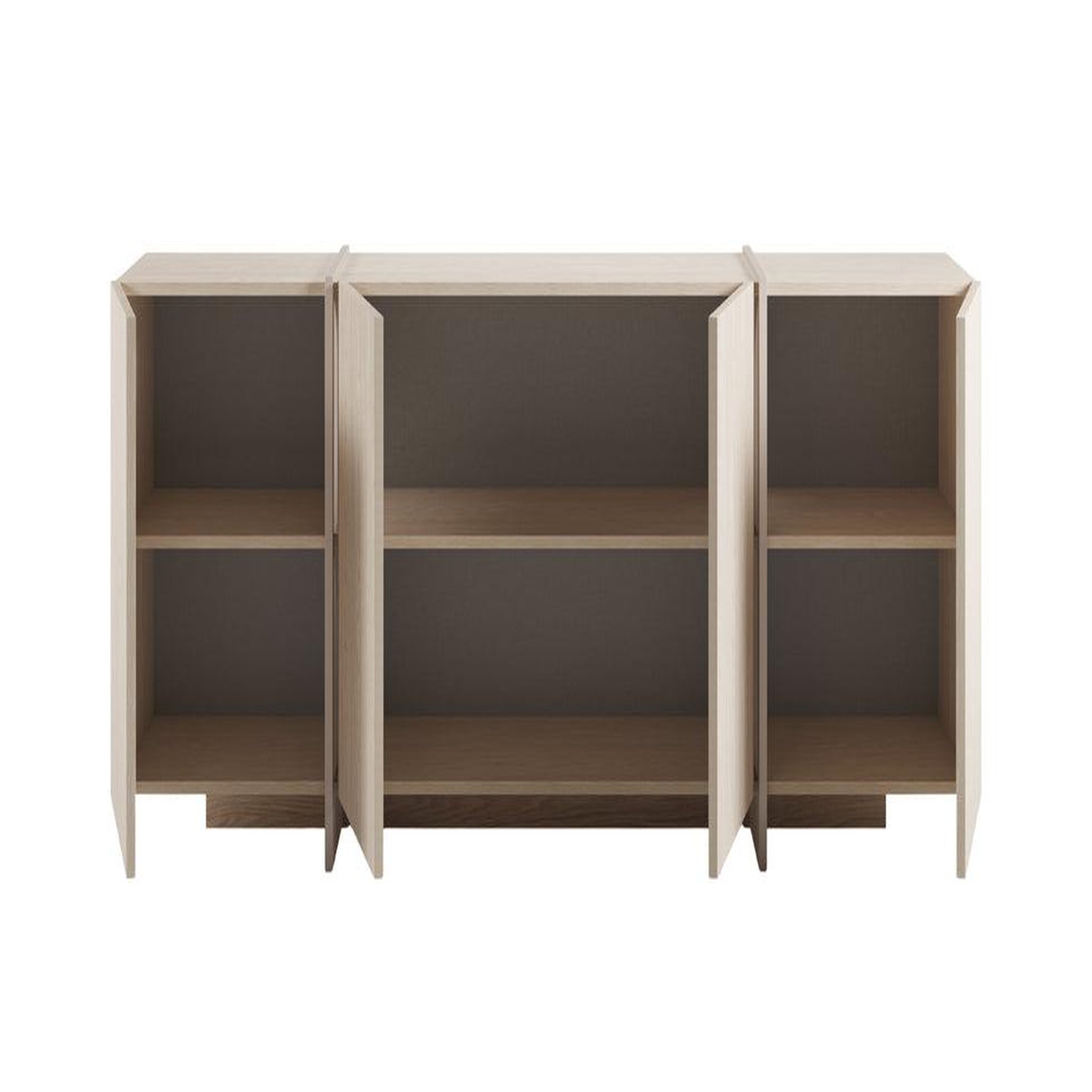 Voir la diapositive 5 : CASANOVA PARIS HANNA - Buffet 177cm en mélamine Beige