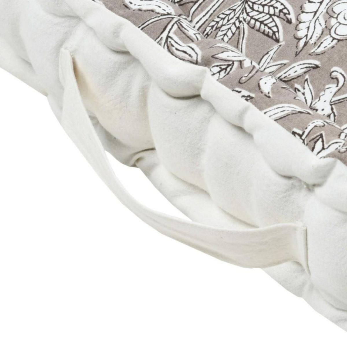 STOF Coussin de sol 45x45x10 cm BIBURY 100% coton