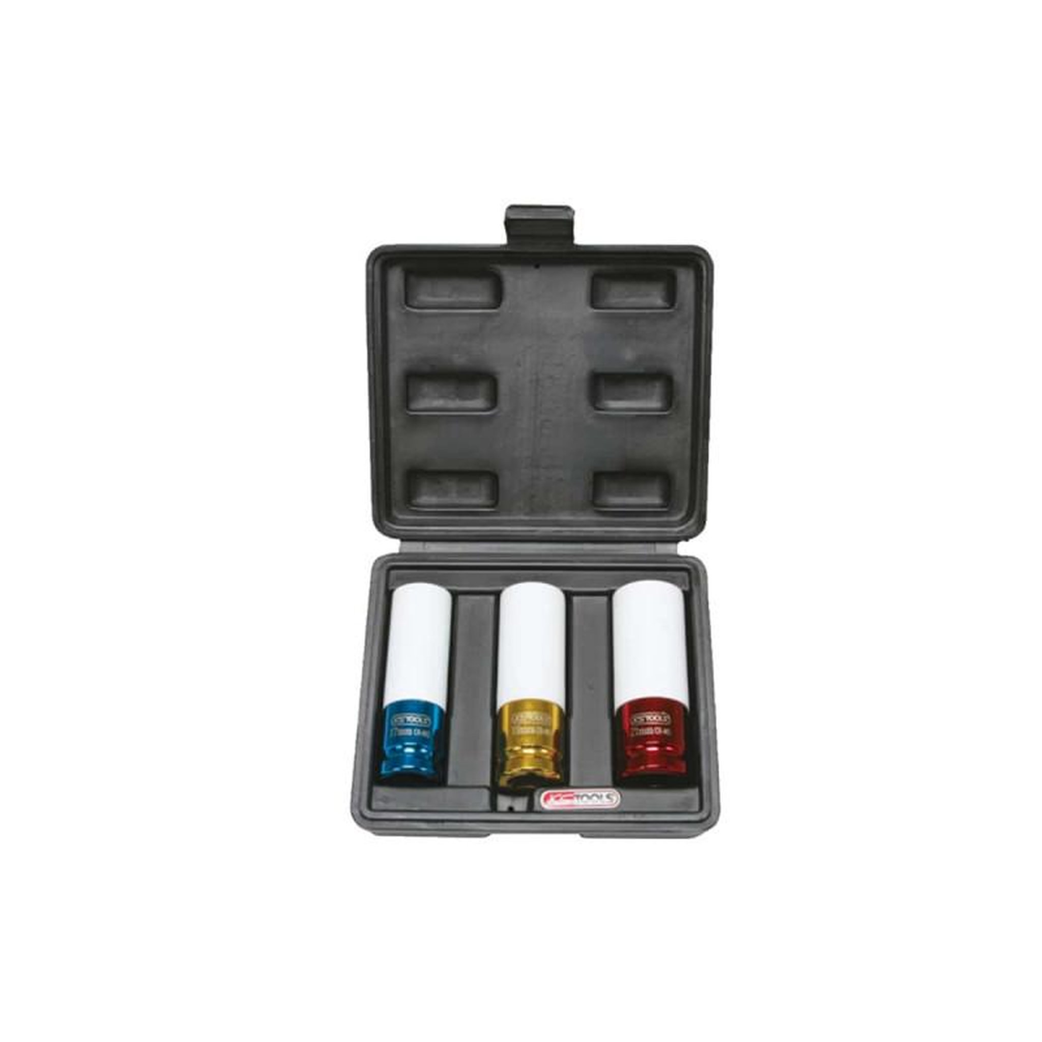 Ks Tools Jeu de 3 douilles à chocs ks tools pour jantes aluminium - 04-19-21mm - 1/2  - 515.1005