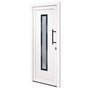 Voir la diapositive 2 : VIDAXL Porte d'entree Blanc 88x200 cm PVC