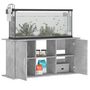 Voir la diapositive 4 : VIDAXL Support pour aquarium gris béton 121x41x58 cm bois d ingénierie