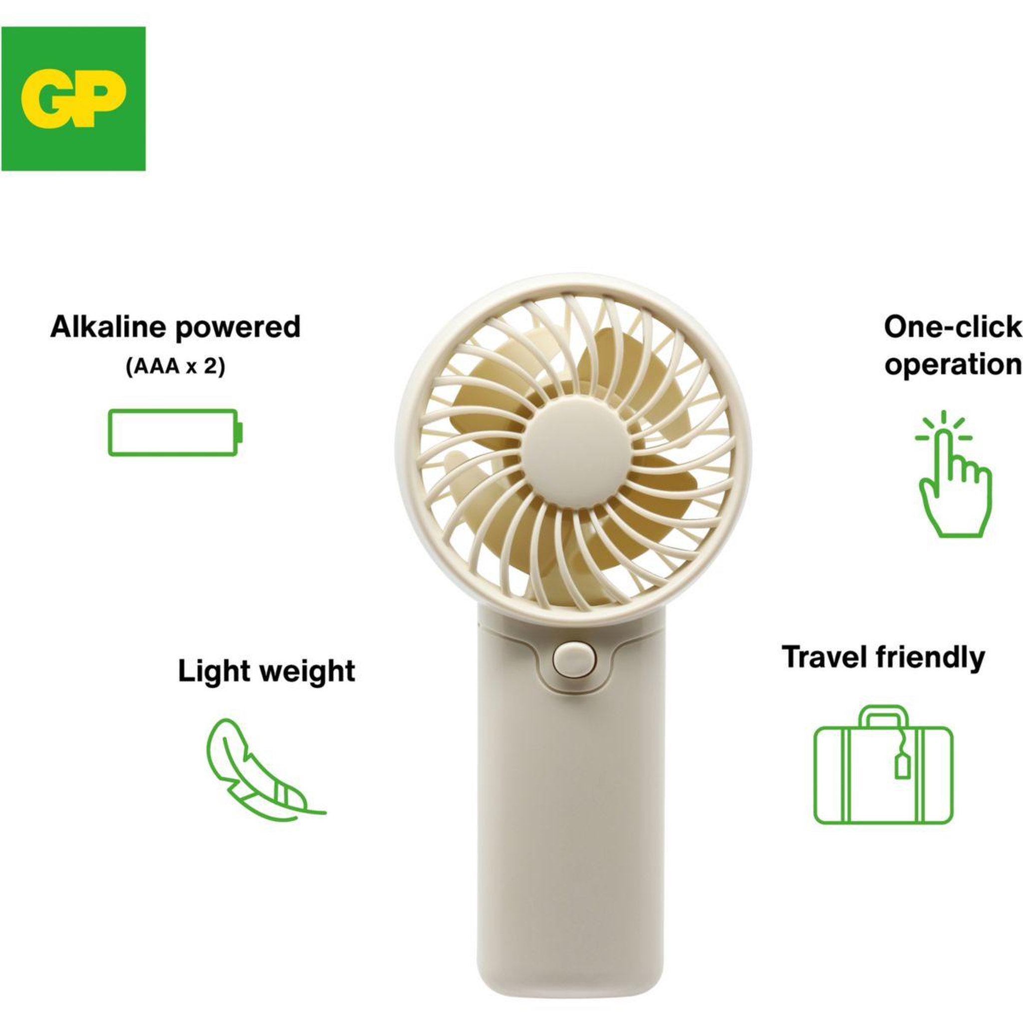 Voir la diapositive 2 : GP BATTERIES Pile x12 aa + x12 aaa + ventilateur