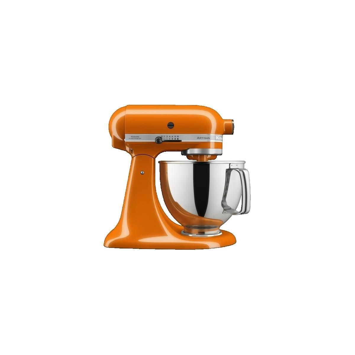 KitchenAid Robot pâtissier KitchenAid Artisan 5KSM175PSEHY Orange vintage