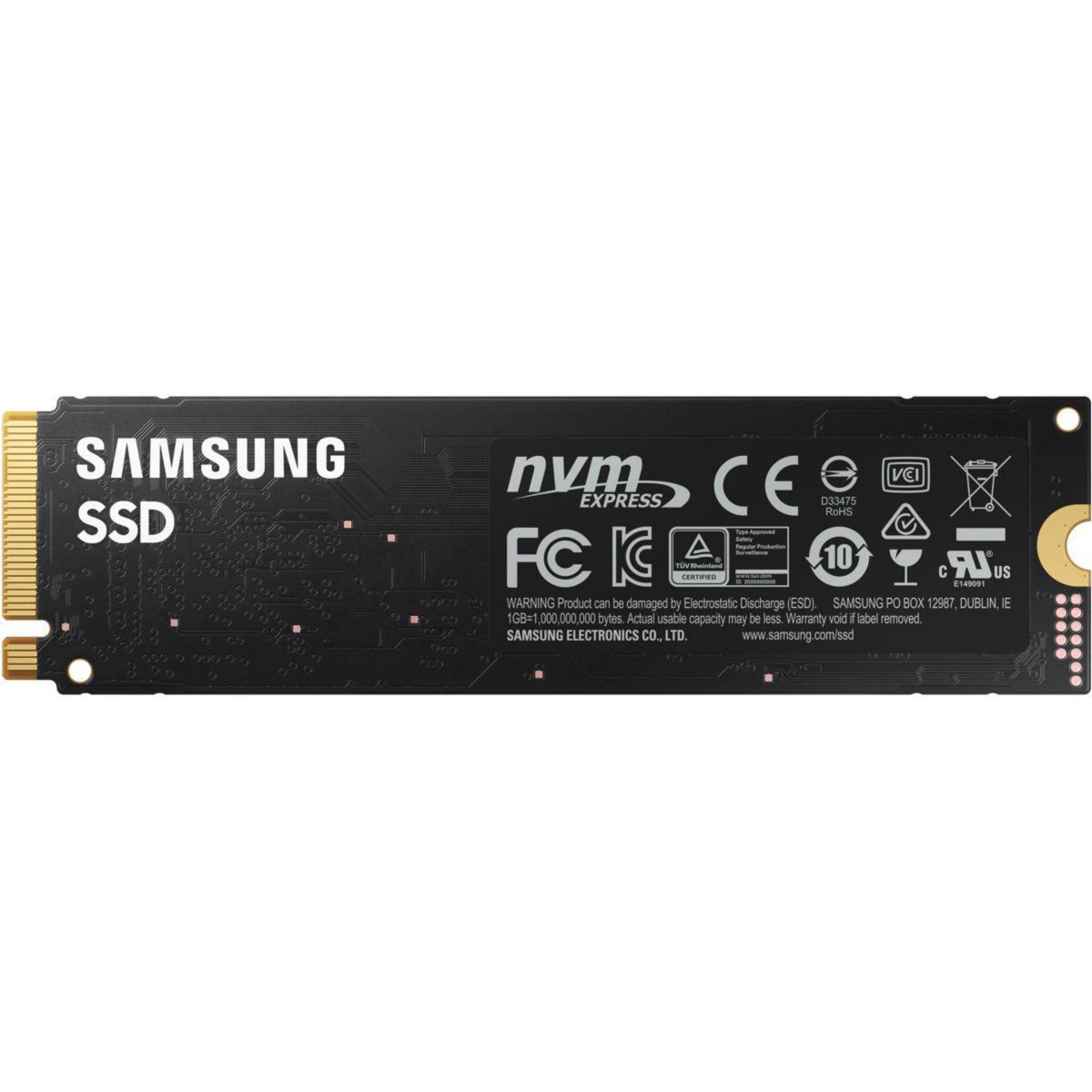 Samsung Disque dur SSD interne 980 1 To PCIe 3.0 NVMe M.2