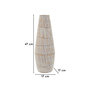 Voir la diapositive 5 : Paris Prix Vase Design  Hanoi  47cm Naturel