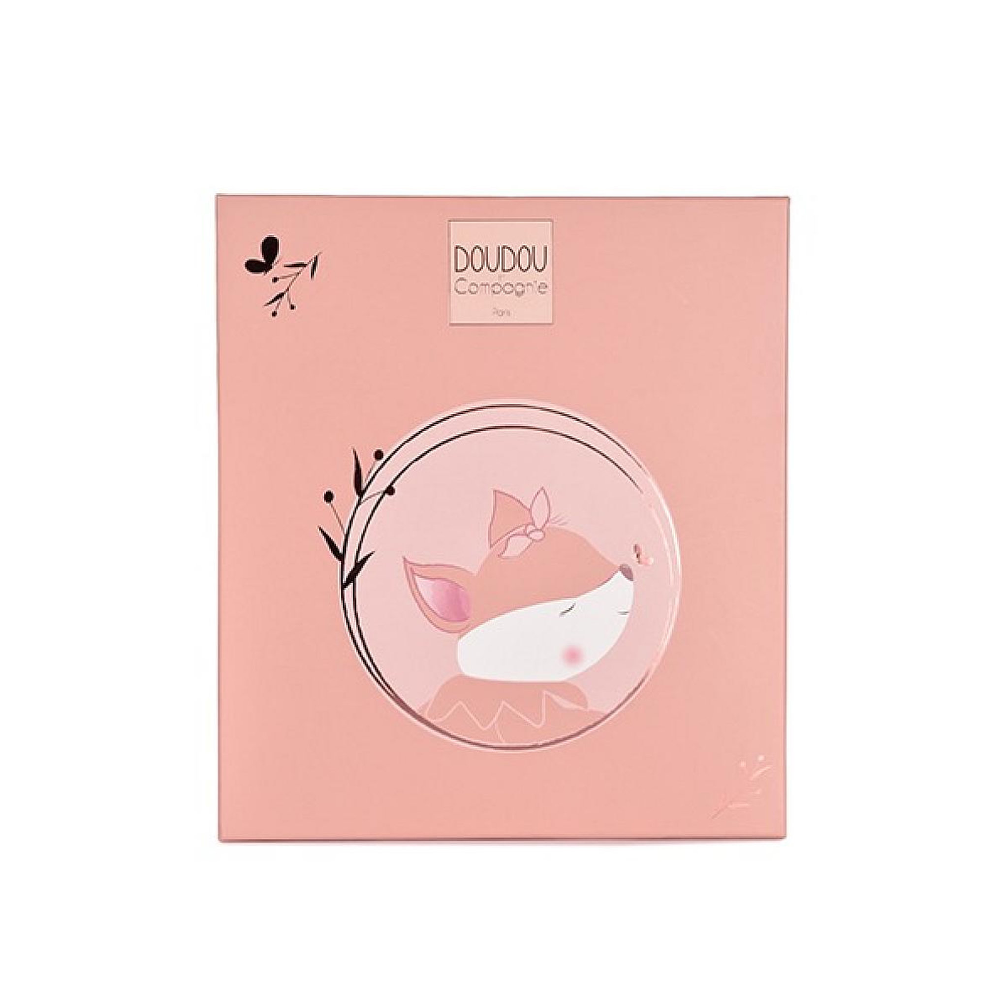 Voir la diapositive 3 : DOUDOU ET COMPAGNIE Doudou plat renard Mina - 29 cm