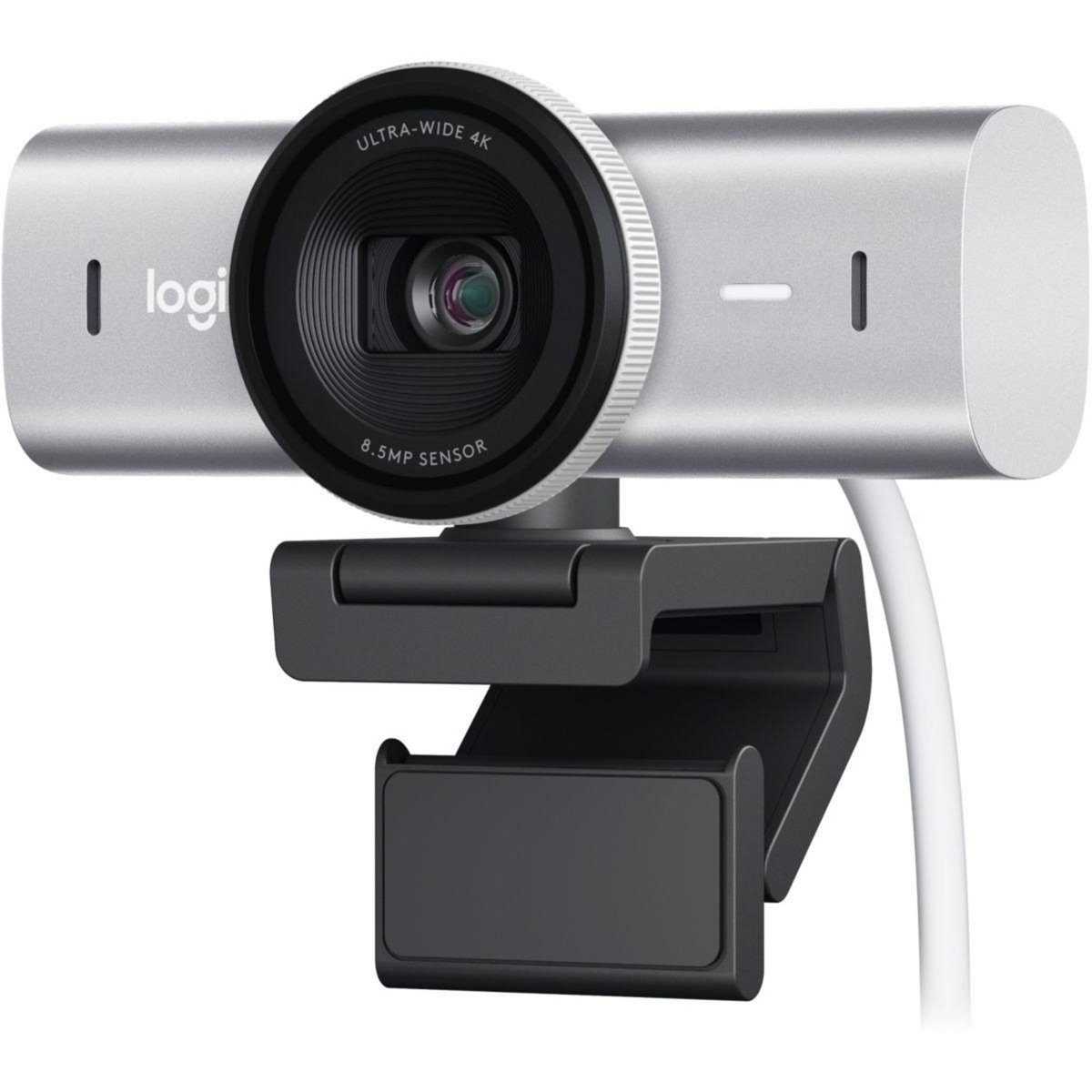 Logitech Webcam MX Brio Streaming 4K Gris pale