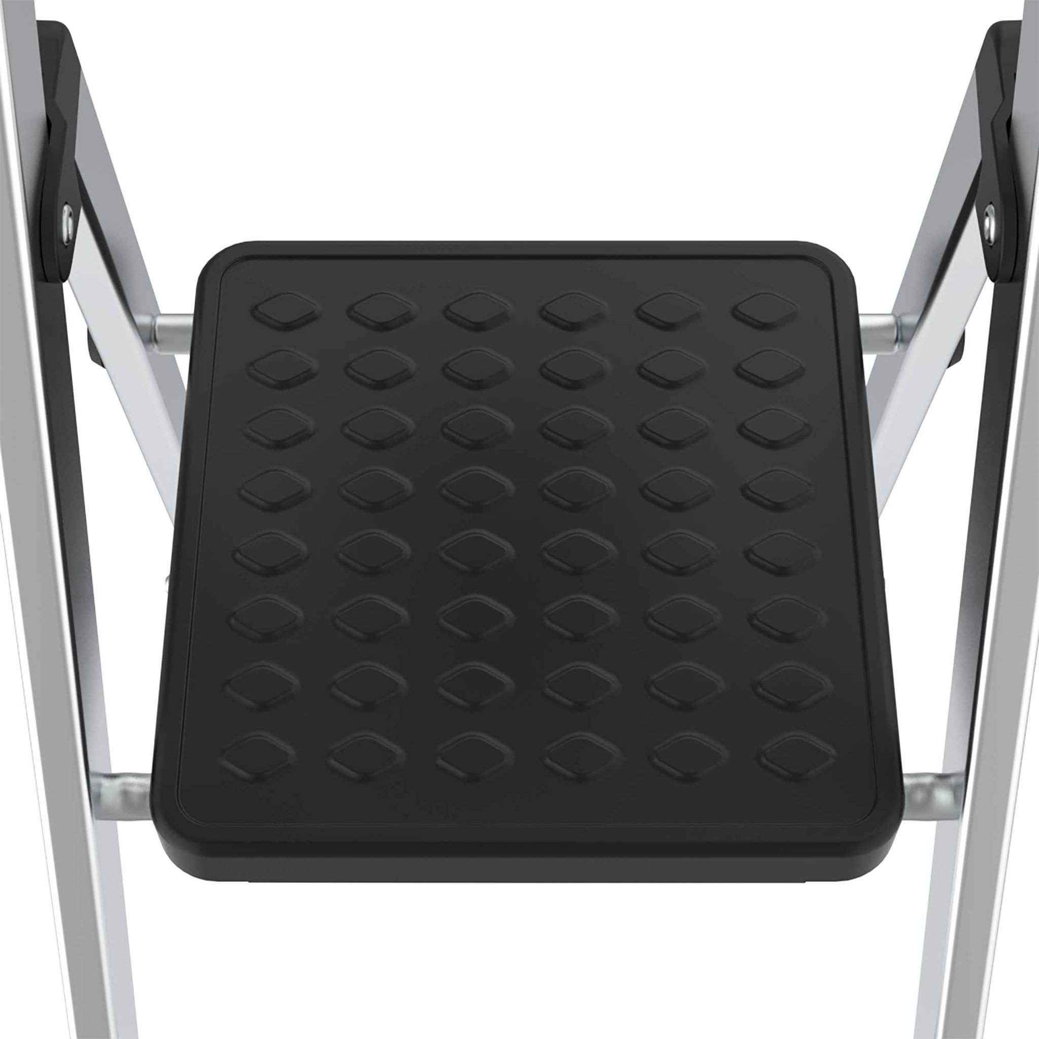 Voir la diapositive 3 : WERKAPRO Escabeau aluminium 6 marches - werka pro