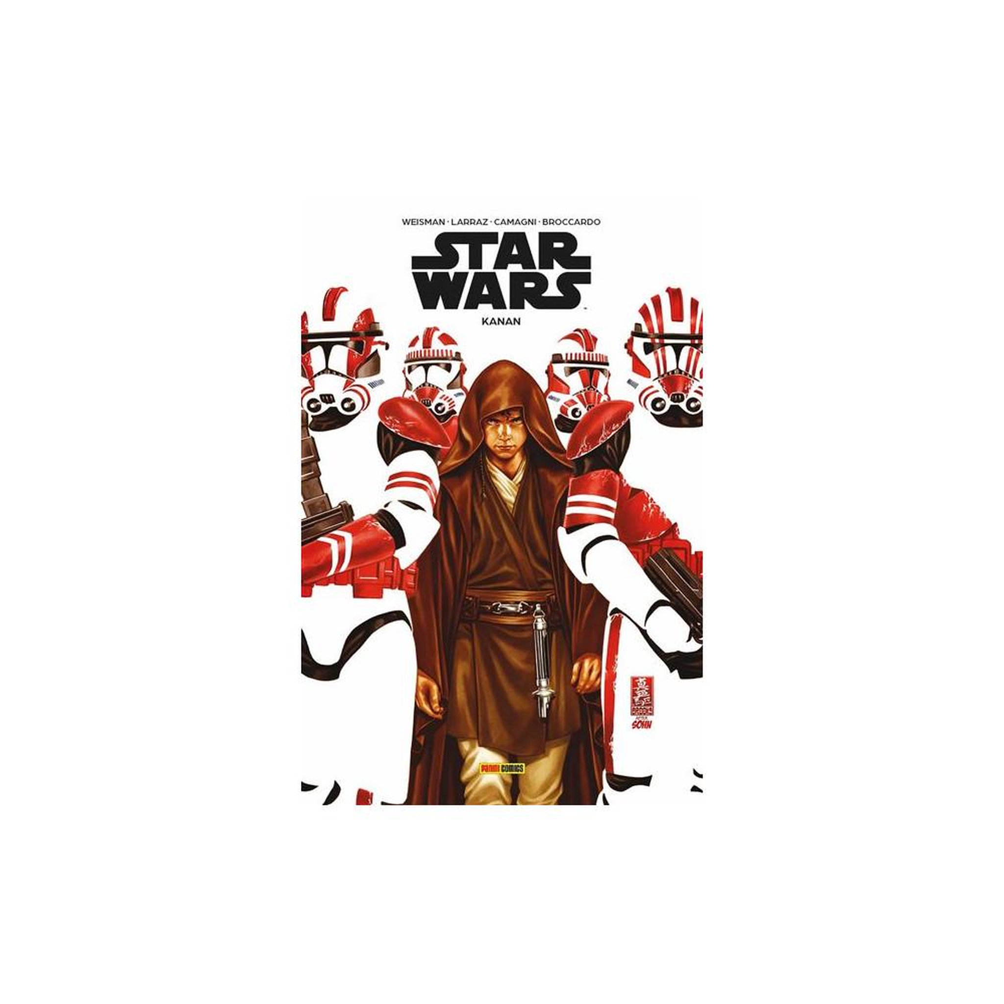 Panini BD Star Wars Kanan en format poche Caleb Dume devient Kanan Jarrus
