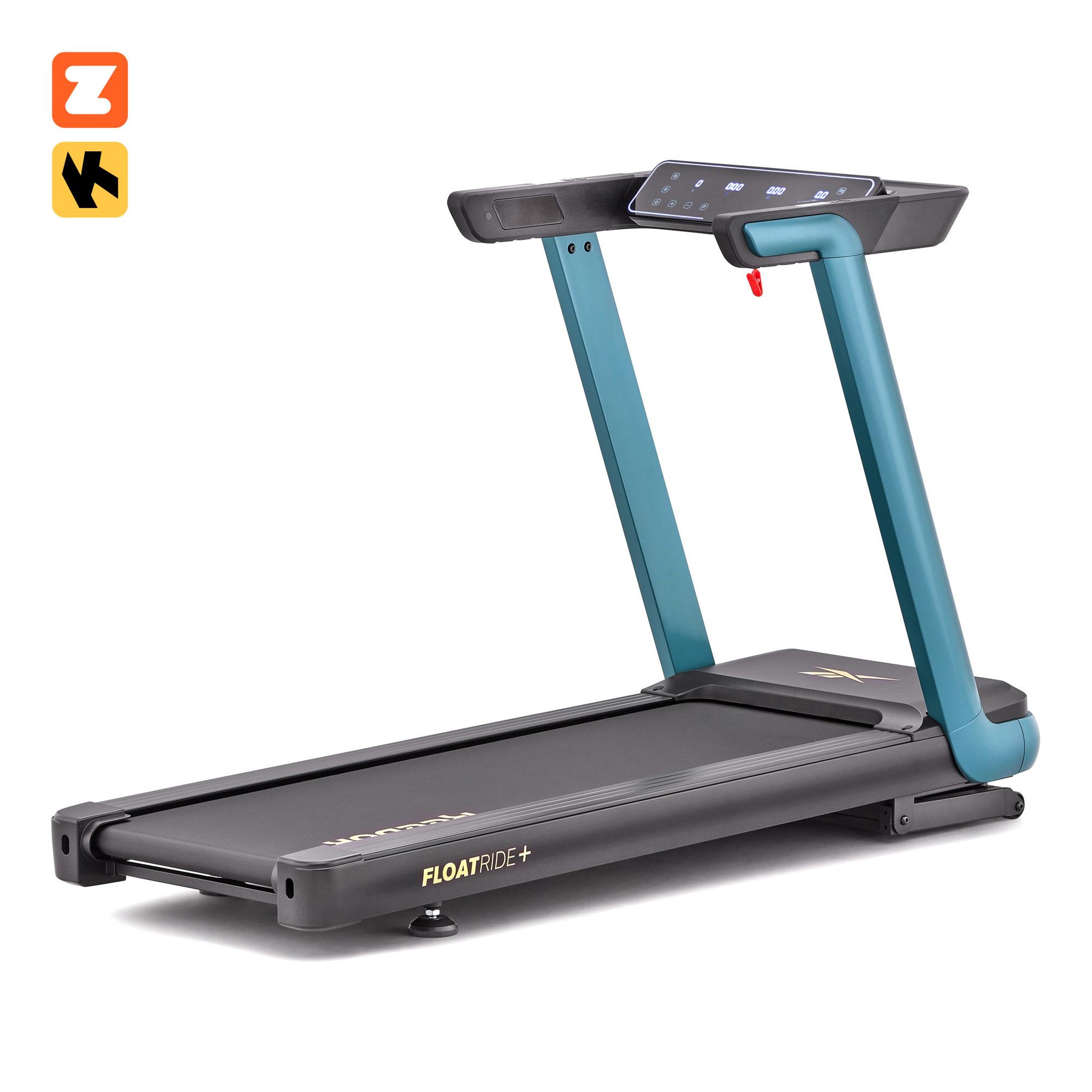 Reebok Tapis de course motorisé - reebok - modèle fr20z floatride - maison/appartement - led - vitesse 1 à 18 km/h - vert