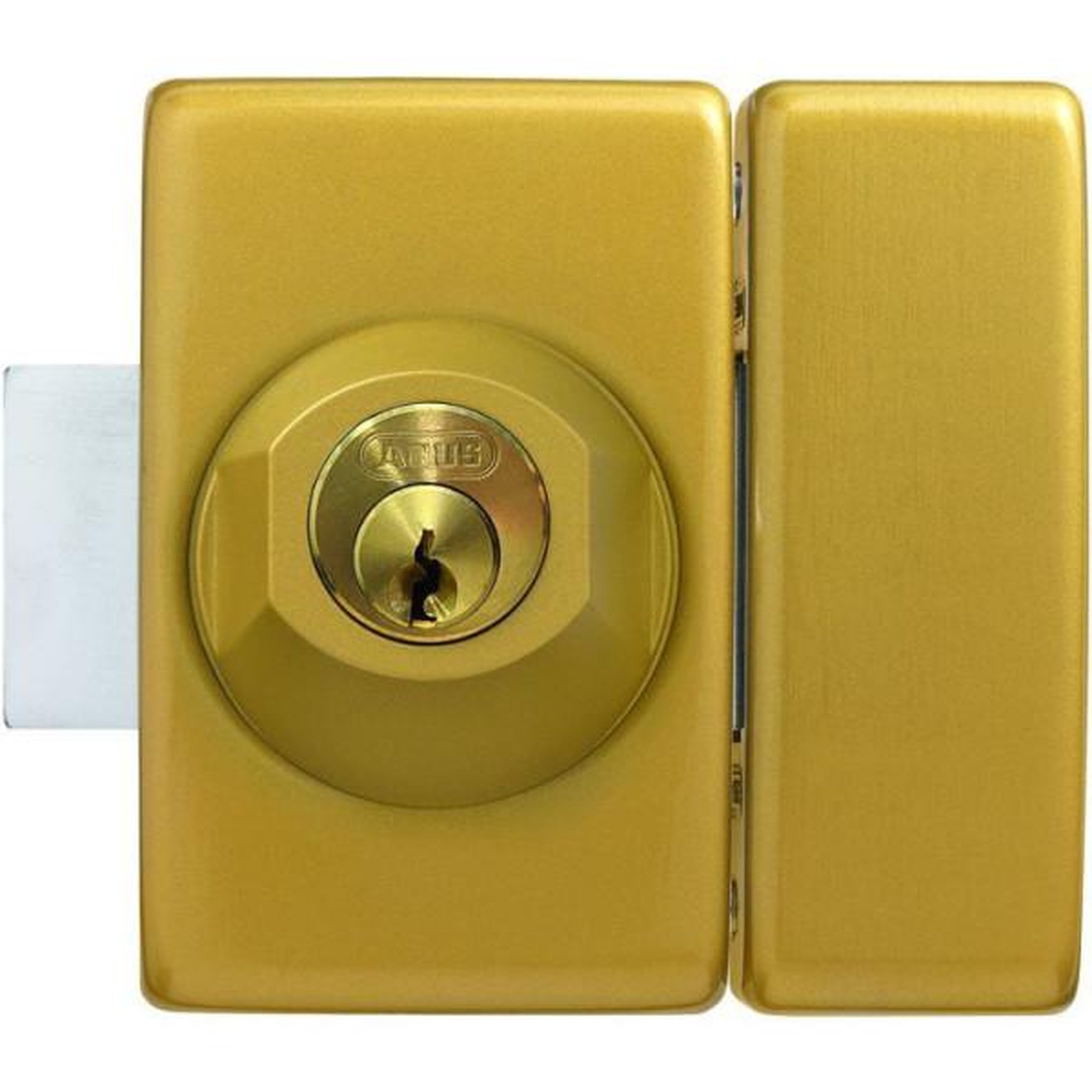 Voir la diapositive 4 : ABUS Verrou de porte - ABUS - V83 CC 45 - Double cylindre - Bronze - Coffre acier