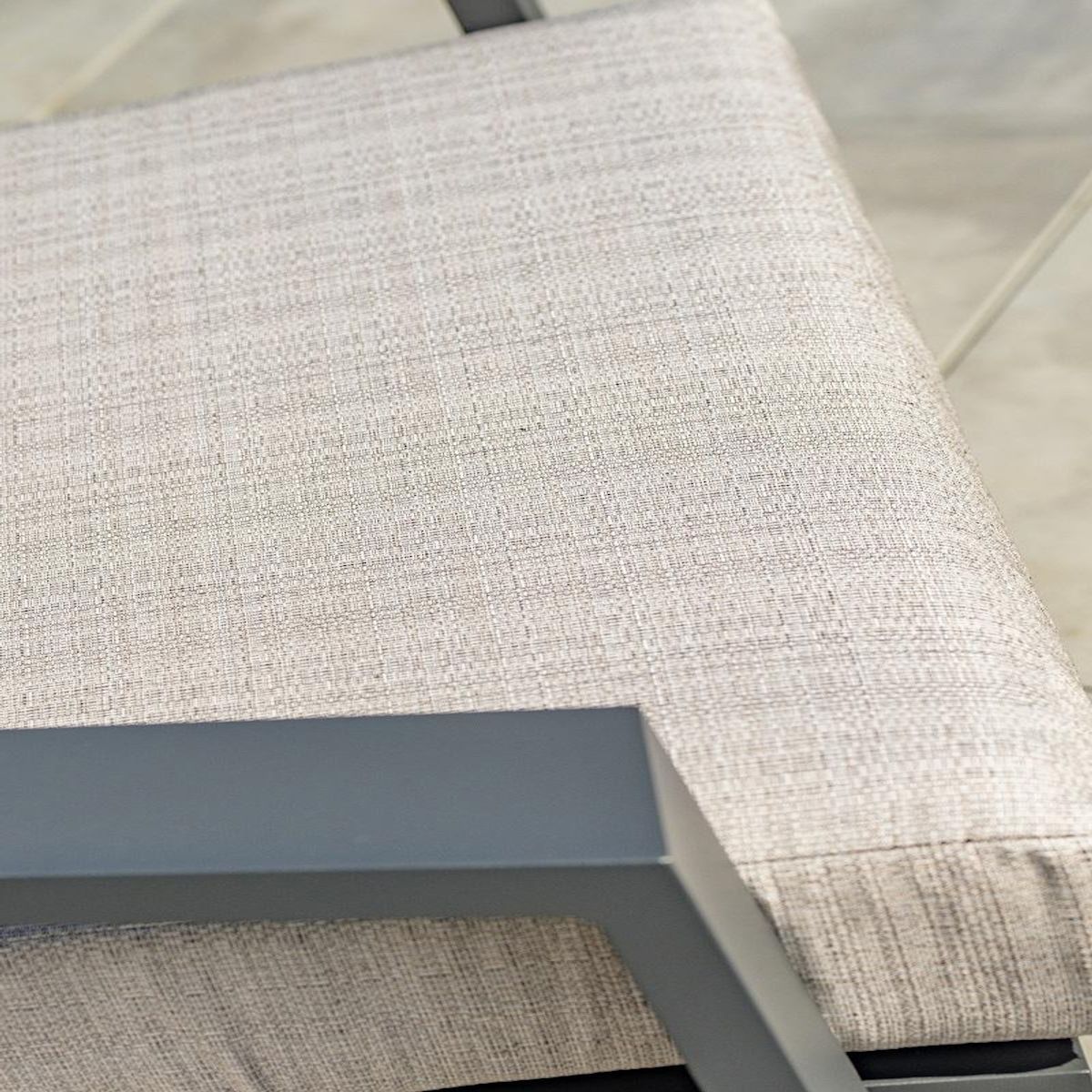 PARIS GARDEN Salon bas de jardin - 5 places - Aluminium - Anthracite - IBIZA