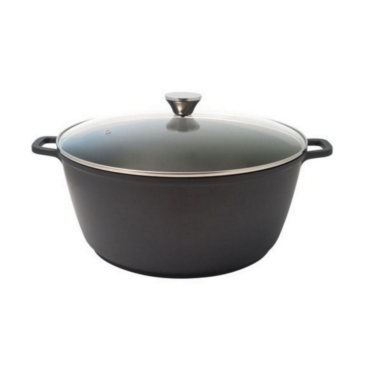 BAUMALU Cocotte en fonte 36cm 13.5l noir - 384943