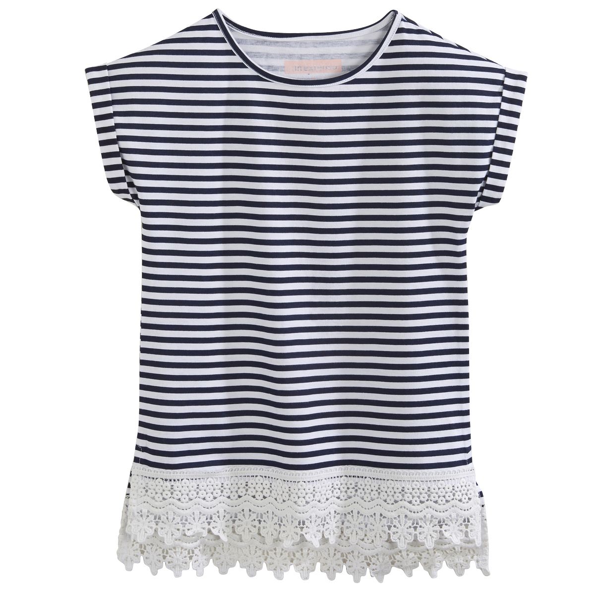 IN EXTENSO Tee shirt manches courtes fille