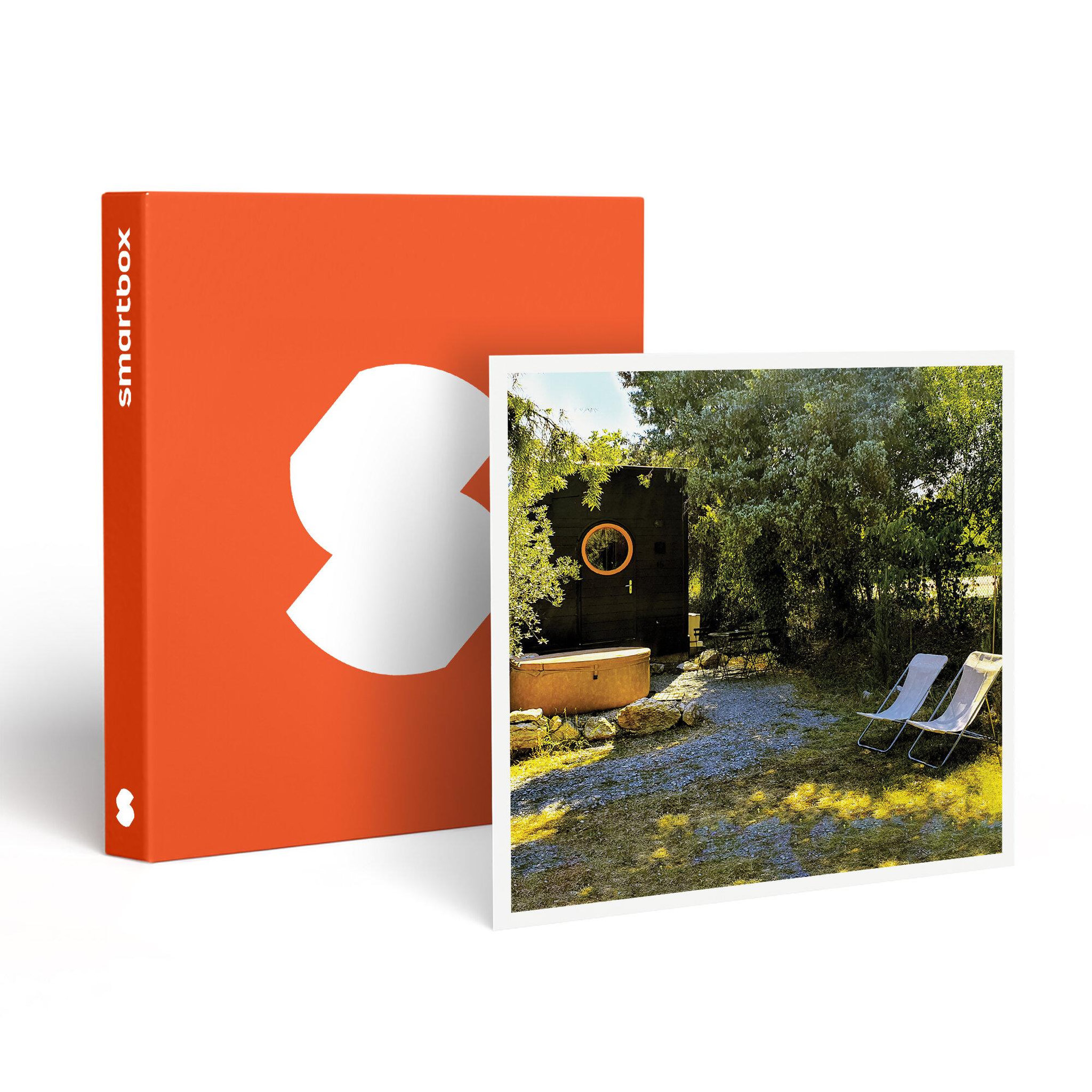 Smartbox 2 jours insolites en carré d'étoiles avec panier gourmand en ardèche - coffret cadeau séjour