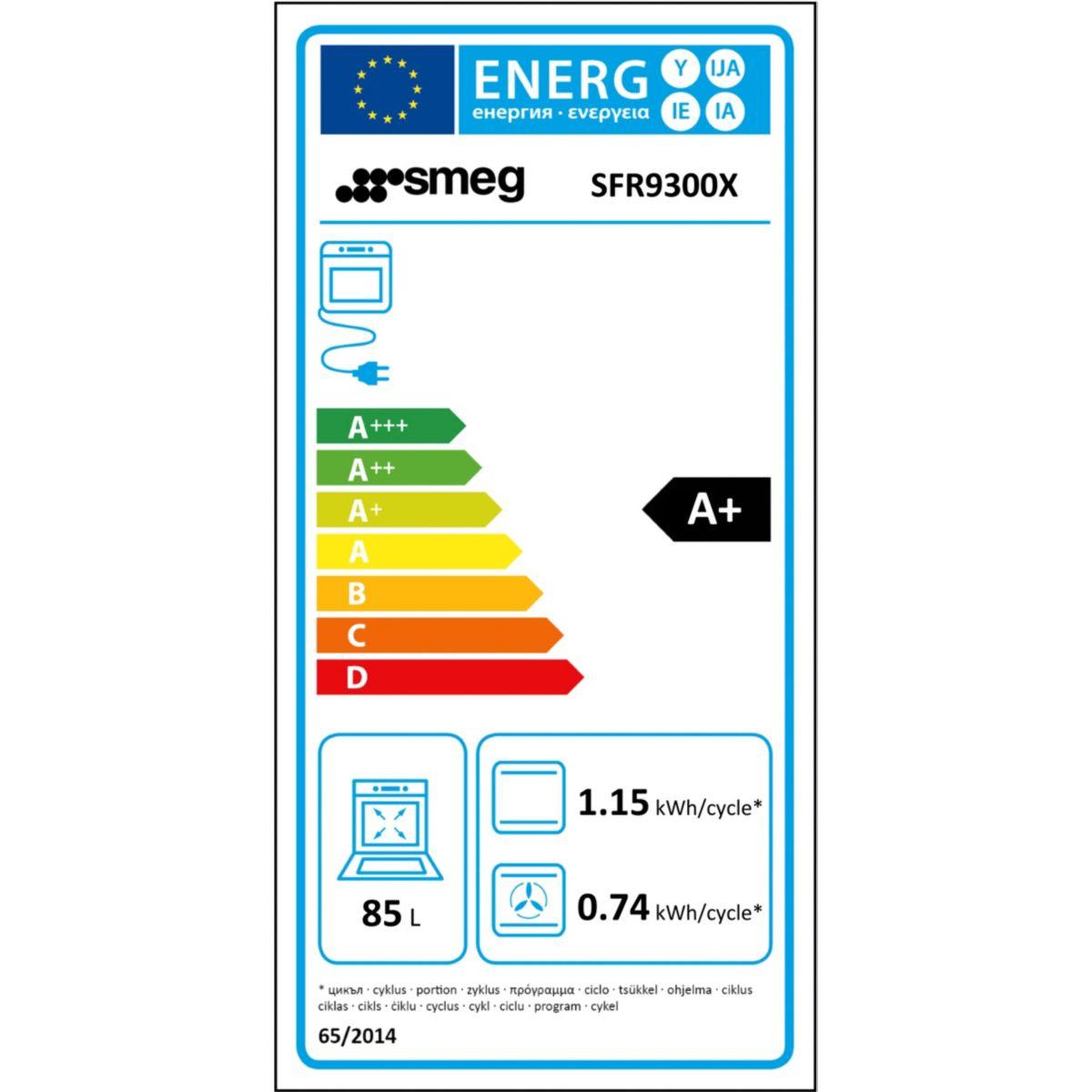 Voir la diapositive 5 : SMEG Four encastrable sfr9300x